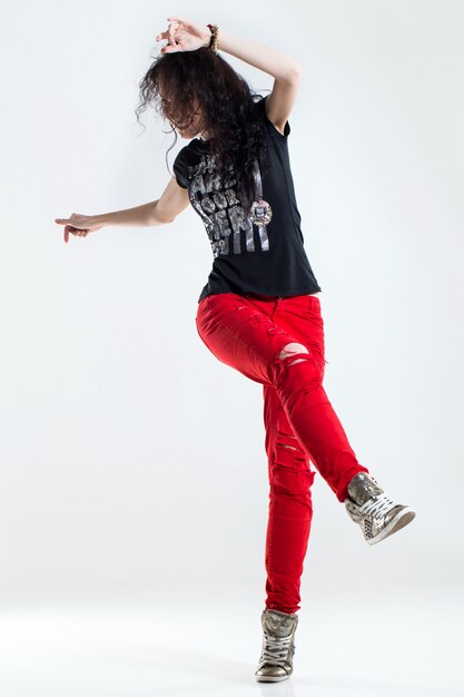 Bailarina de hip-hop