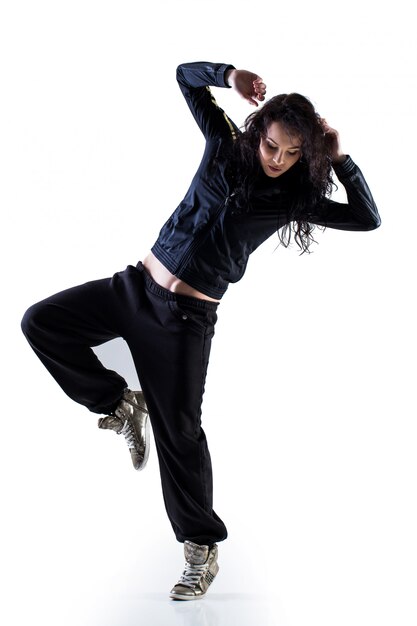 Bailarina de hip-hop