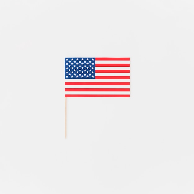 Bandera americana para el día de la independencia