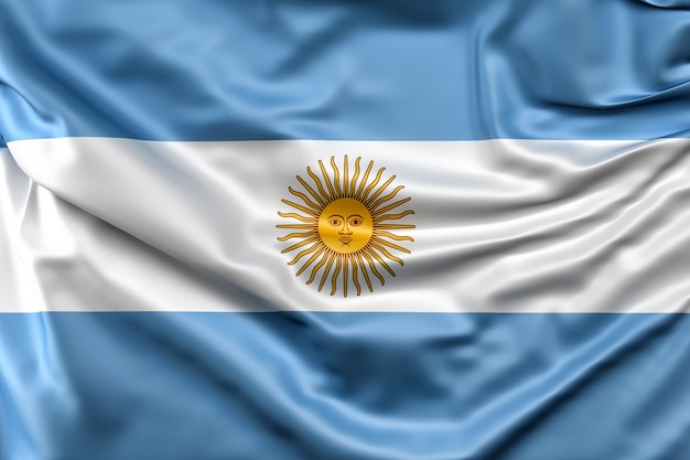 Bandera de argentina Foto gratis