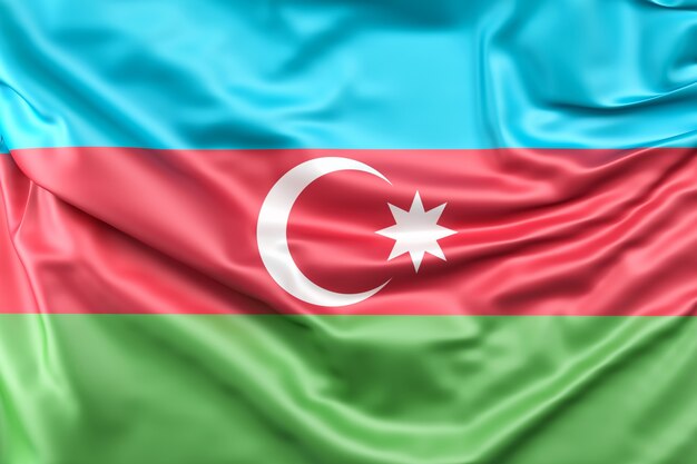 Bandera de Azerbaiyán