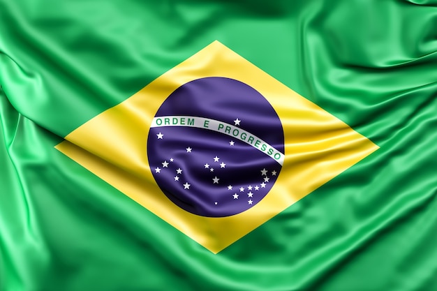 Foto gratuita bandera de brasil