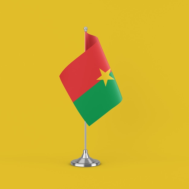 Foto gratuita bandera de burkina faso