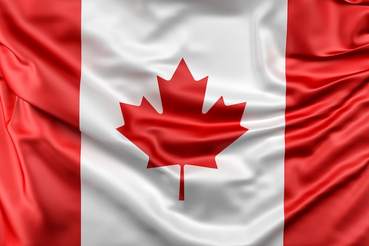 Foto gratuito bandera de canadá