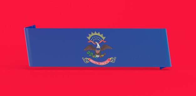 bandera de dakota del norte