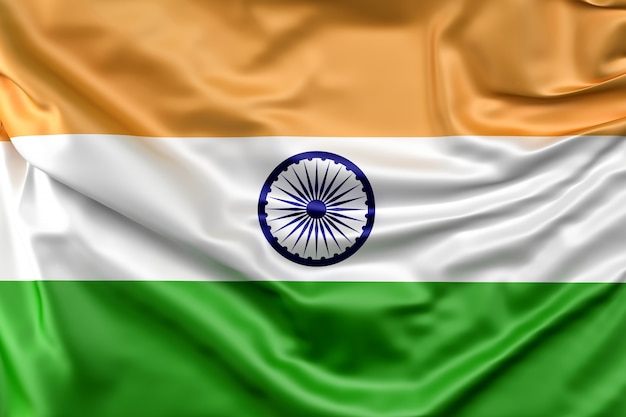 Foto gratuita bandera de la india