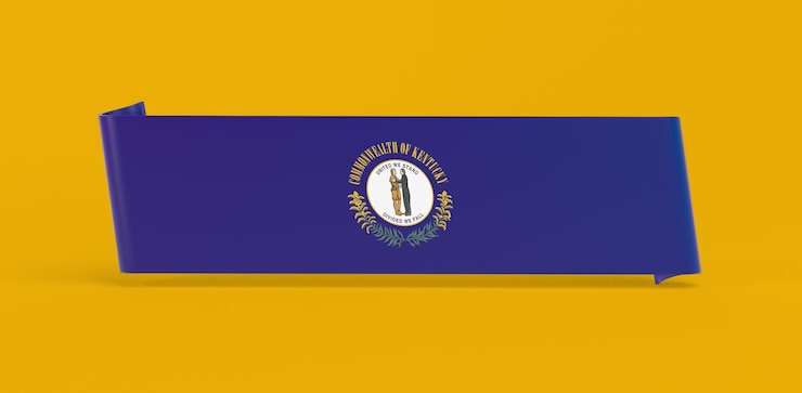 Foto gratuito bandera de kentucky