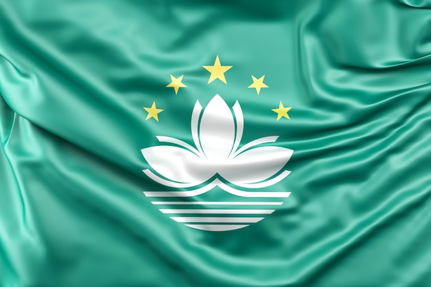 Foto gratuita bandera de macao