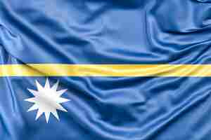 Foto gratuita bandera de nauru