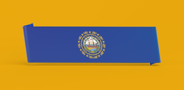 Foto gratuita bandera de new hampshire