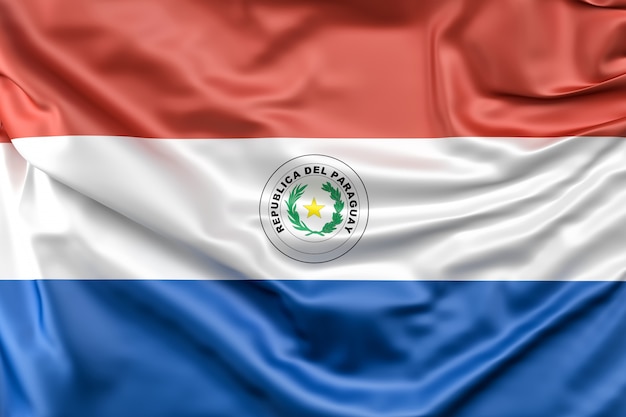 Foto gratuita bandera de paraguay