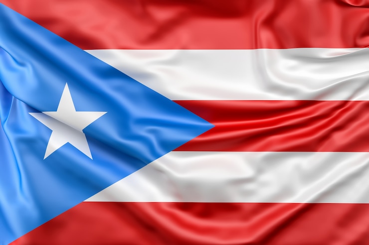 Foto gratuito bandera de puerto rico