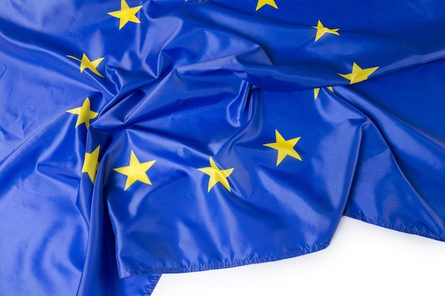 Bandera de la ue de la unión europea
