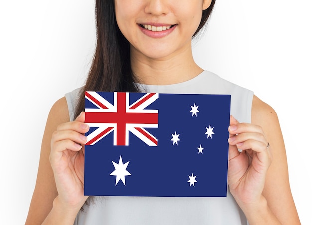 Bandera del Union Jack del país de Australia