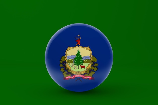 Foto gratuita bandera de vermont