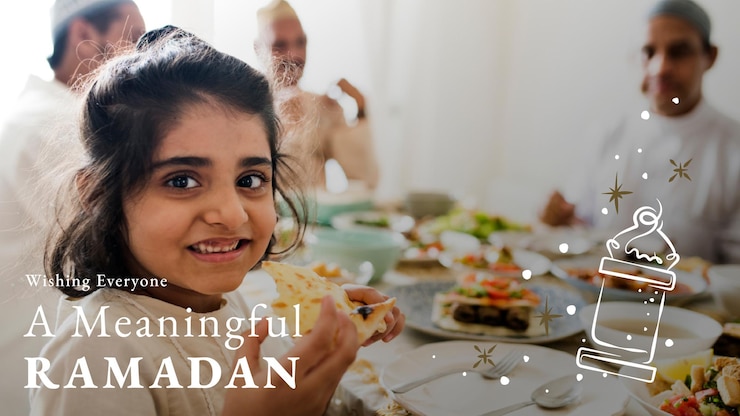 Foto gratuito banner de blog del mes sagrado de ramadán