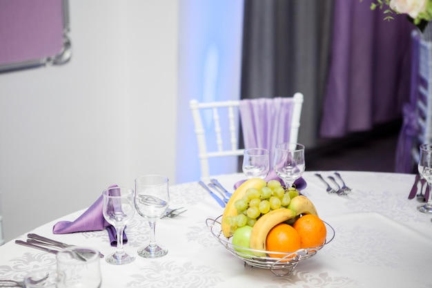 Foto gratuita barra de caramelo dulce en la boda. celebración y fiesta