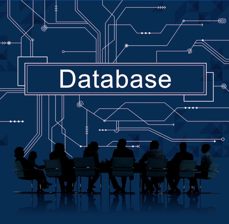 Foto gratuito base de datos de negocios en línea