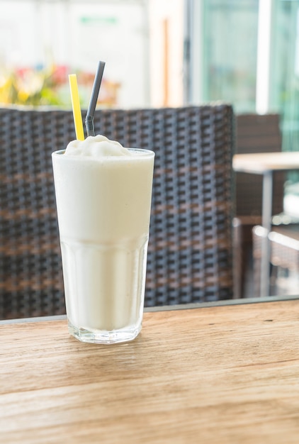 Batido blanco de malta