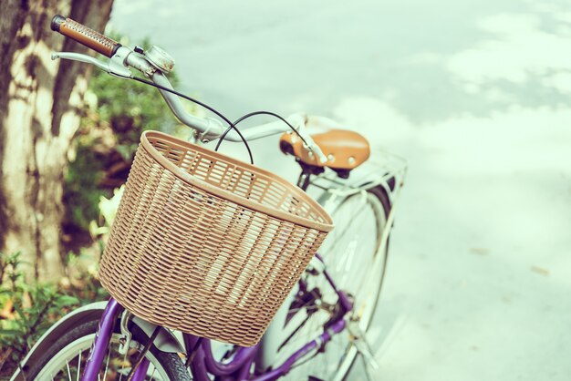 Bicicleta vieja de la vendimia