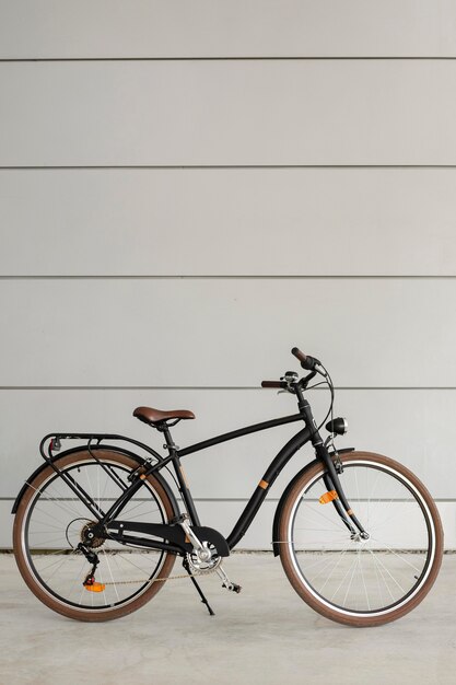 Bicicleta vintage para transporte ecológico