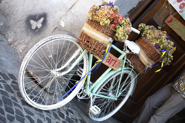 La bicicleta Vintage.