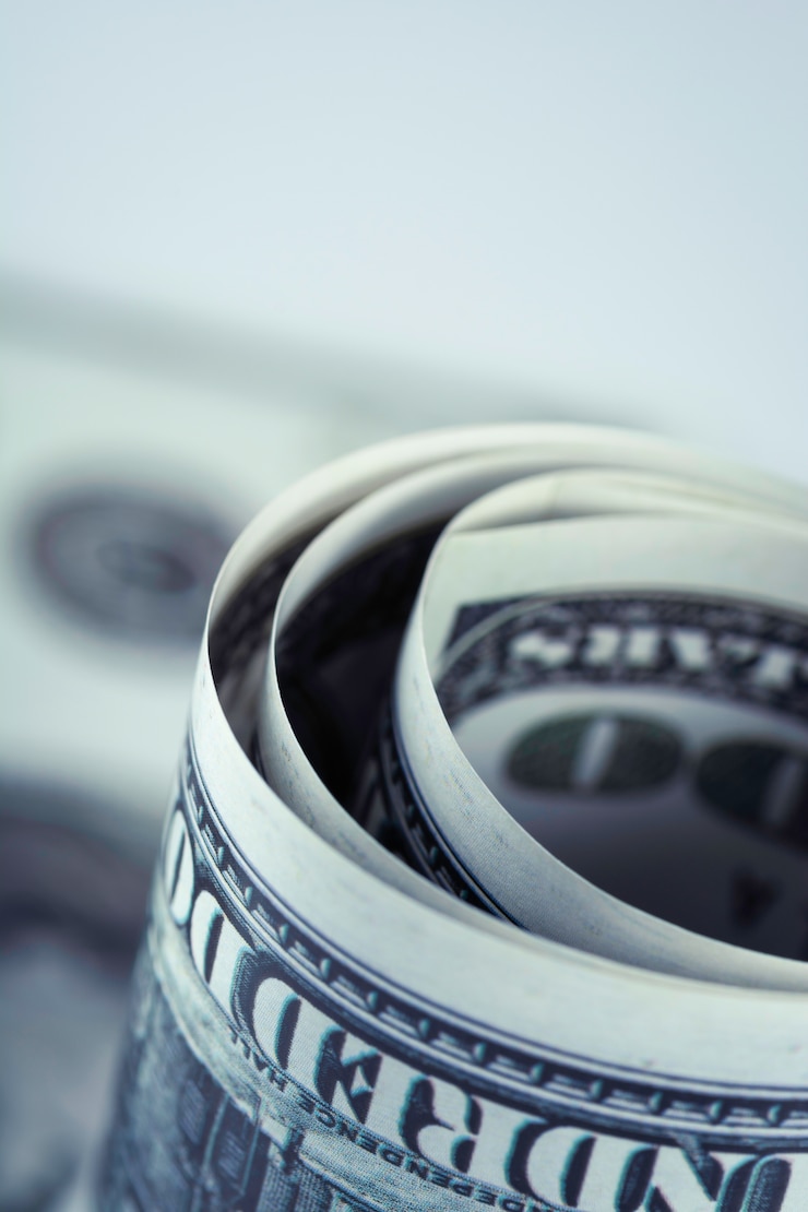 Foto gratuito billete de dólar