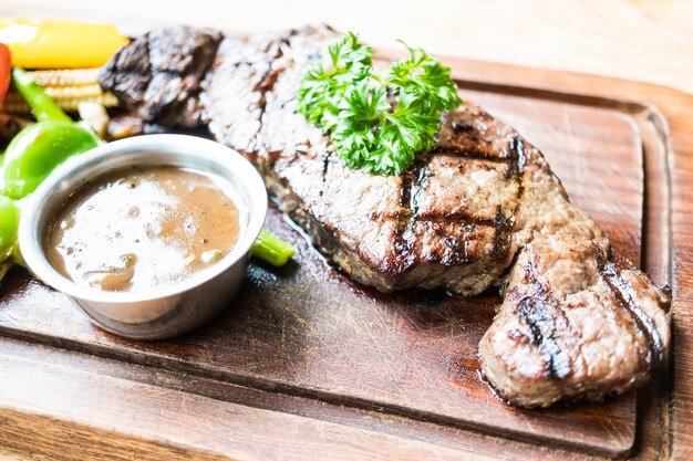 Bistec de ternera a la plancha