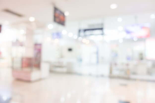 Blur centro comercial