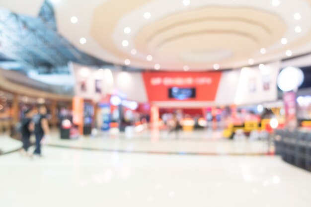 Blur centro comercial