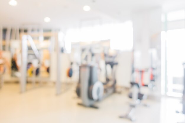 Blur gimnasio y fitness