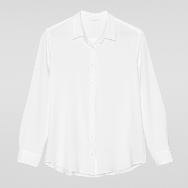 Foto gratuita blusa blanca casual moda mujer