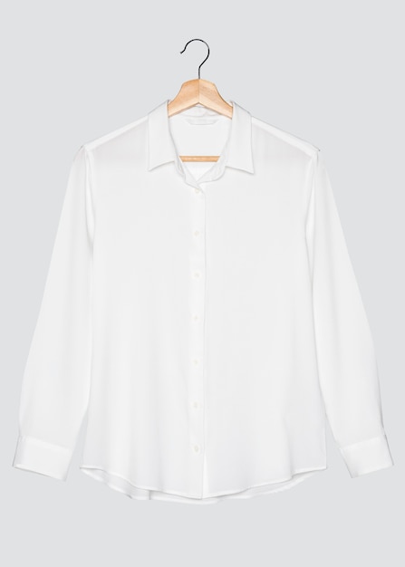 Blusa blanca casual moda mujer