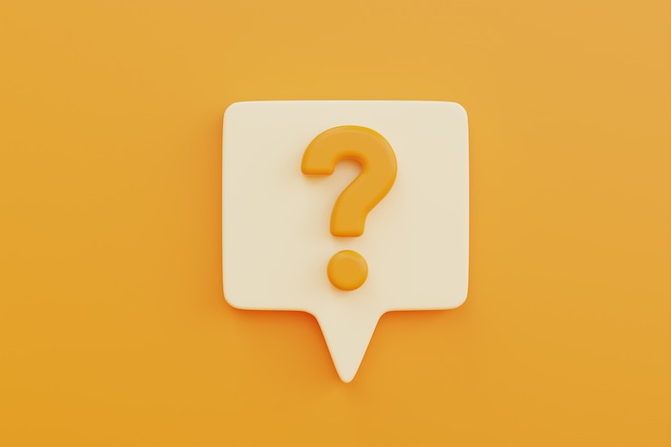 Foto gratuito bocadillo con interrogación