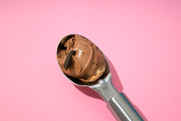 Bodegón de galletas y helado