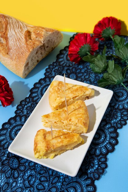 Bodegón de tortilla española