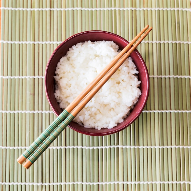 Foto gratuita bol de arroz