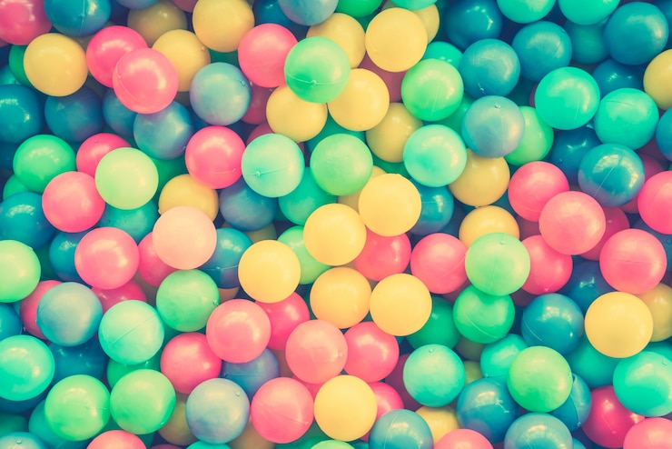 Foto gratuito bolas de colores