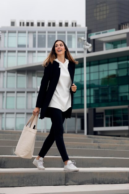 Bolsa de transporte de mujer de tiro completo