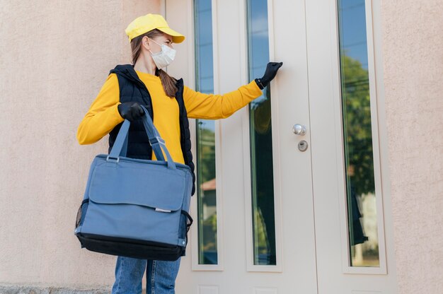 Bolsa de transporte de mujer de tiro medio