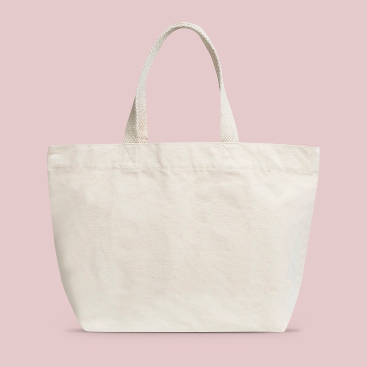Foto gratuito bolso tote ecológico reutilizable