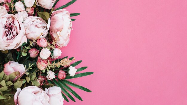 Bonita boda de fondo con espacio a la derecha