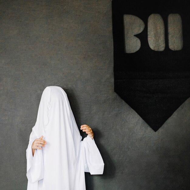 Boo bandera y poco fantasma