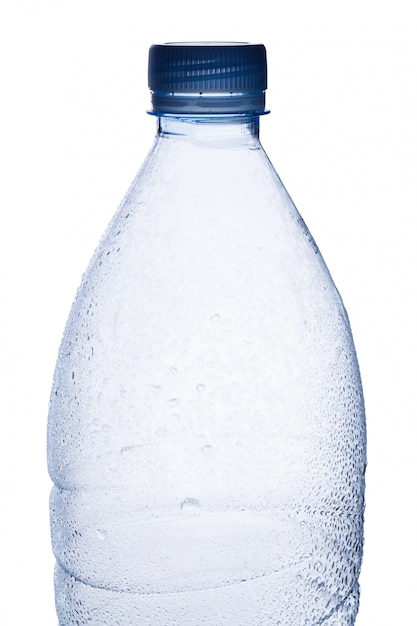 Botella de agua vacía