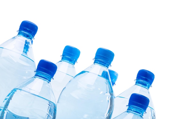 Botella plastica de agua