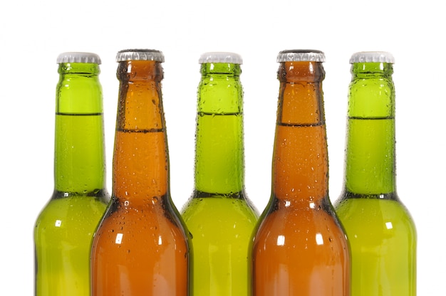 Foto gratuita botellas de cerveza