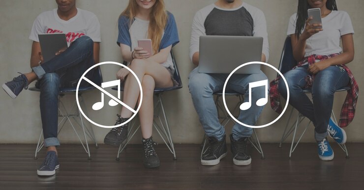Foto gratuito botón de activación / desactivación de sonido de entretenimiento multimedia