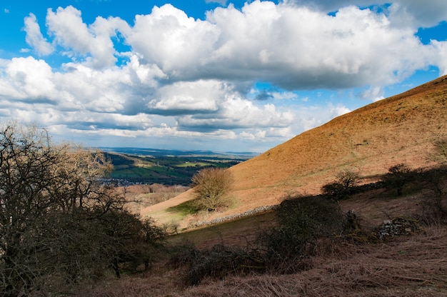 Foto gratuita brecon beacons, cerca de abergavenny, gales, reino unido