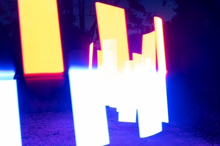 Photo Gratis bright light painting background