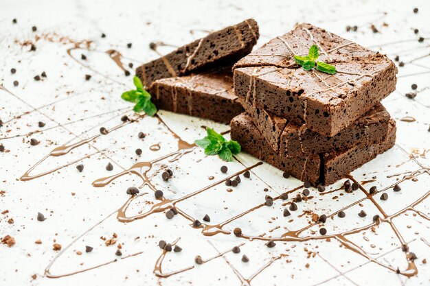 Brownies de chocolate